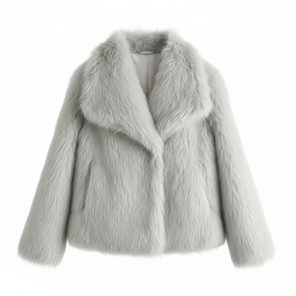 Avora Lyon | Manteau en peluche d'hive