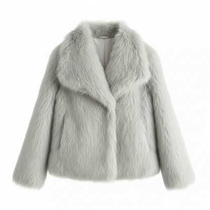 Avora Lyon | Manteau en peluche d'hive