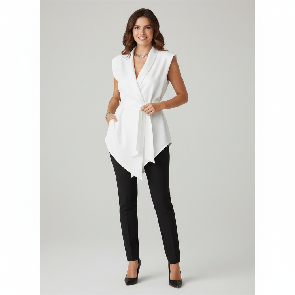 Avora Lyon | Blouse élégante sans manches