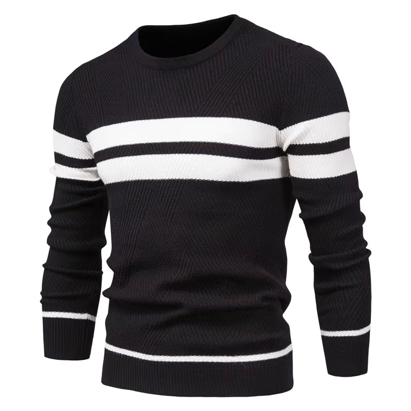Avora Lyon | Pull rayé décontracté pour hommes
