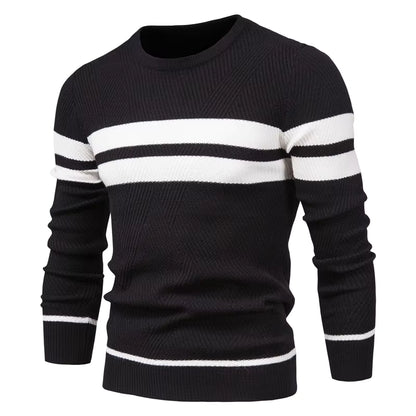 Avora Lyon | Pull rayé décontracté pour hommes