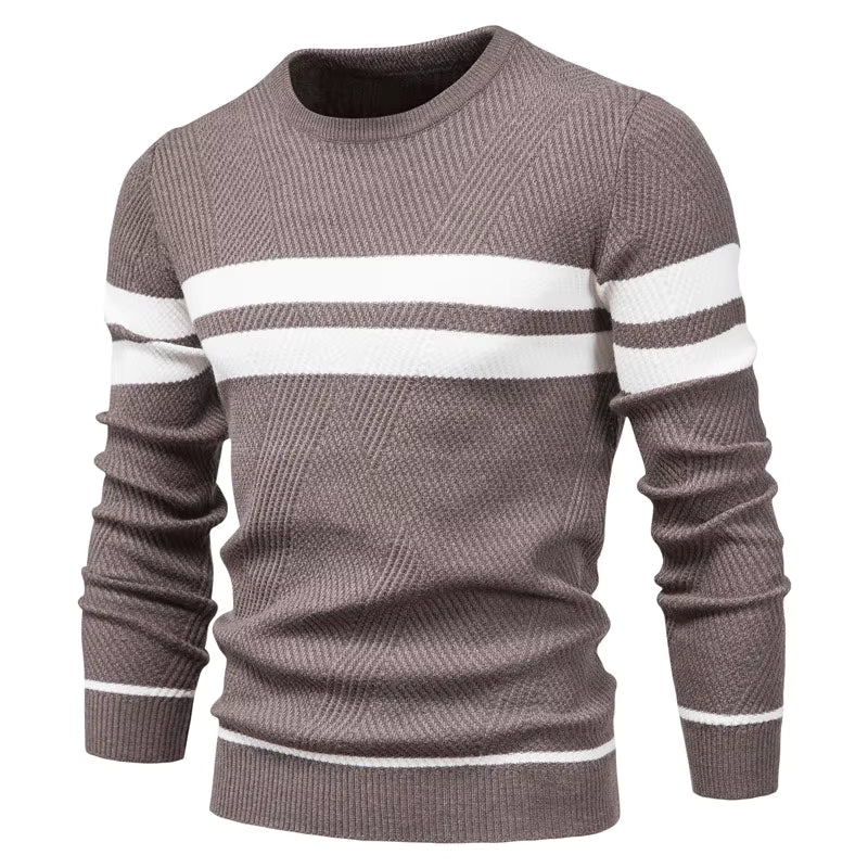 Avora Lyon | Pull rayé décontracté pour hommes