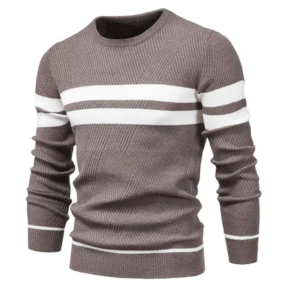 Avora Lyon | Pull rayé décontracté pour hommes