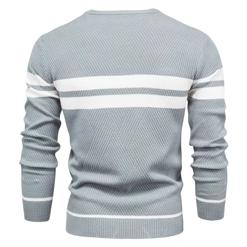 Avora Lyon | Pull rayé décontracté pour hommes