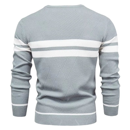 Avora Lyon | Pull rayé décontracté pour hommes
