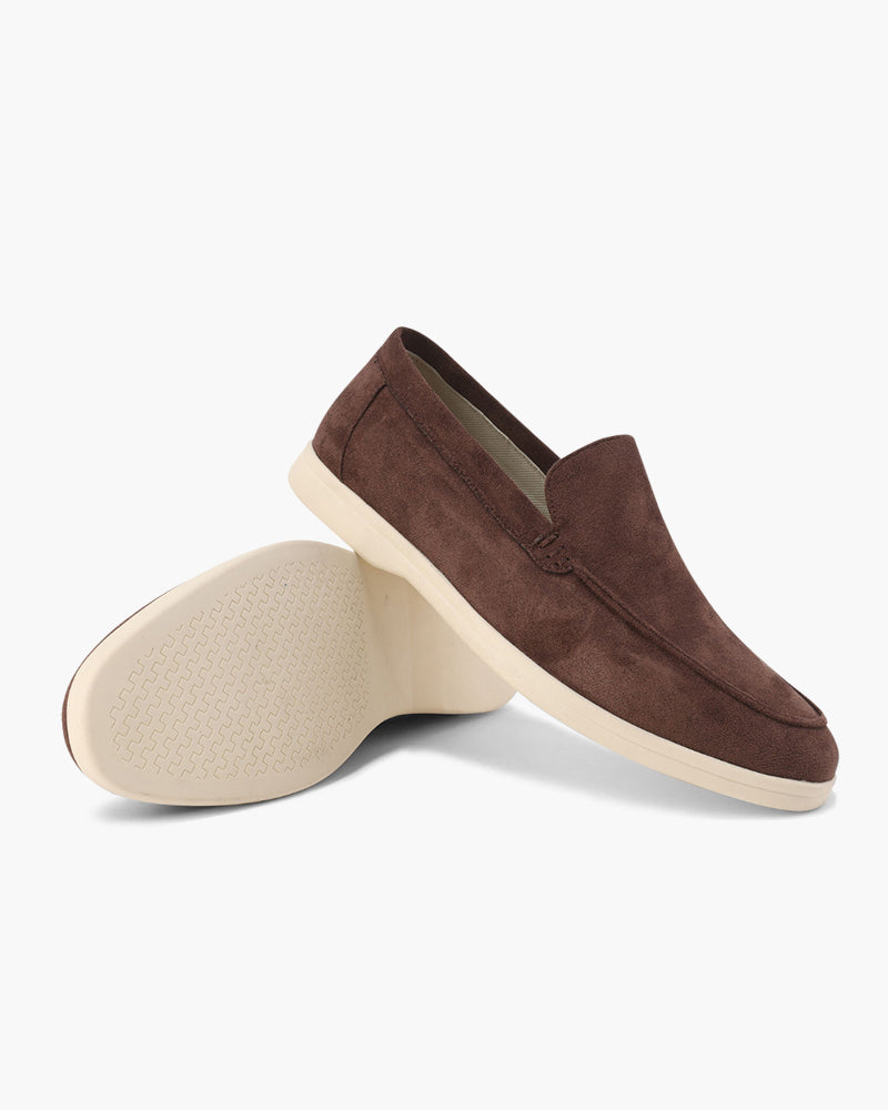 Avora Lyon | Mocassins en cuir suede