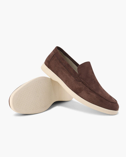 Avora Lyon | Mocassins en cuir suede