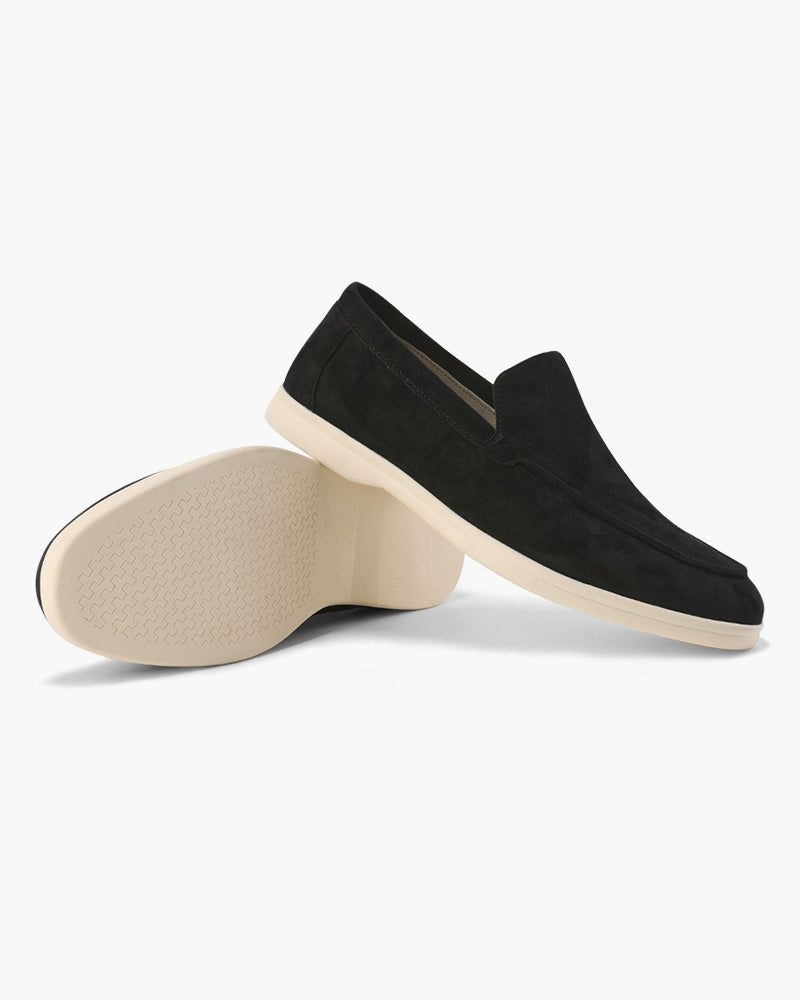 Avora Lyon | Mocassins en cuir suede