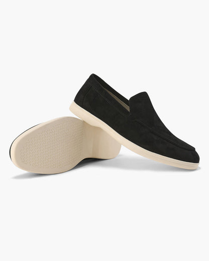Avora Lyon | Mocassins en cuir suede