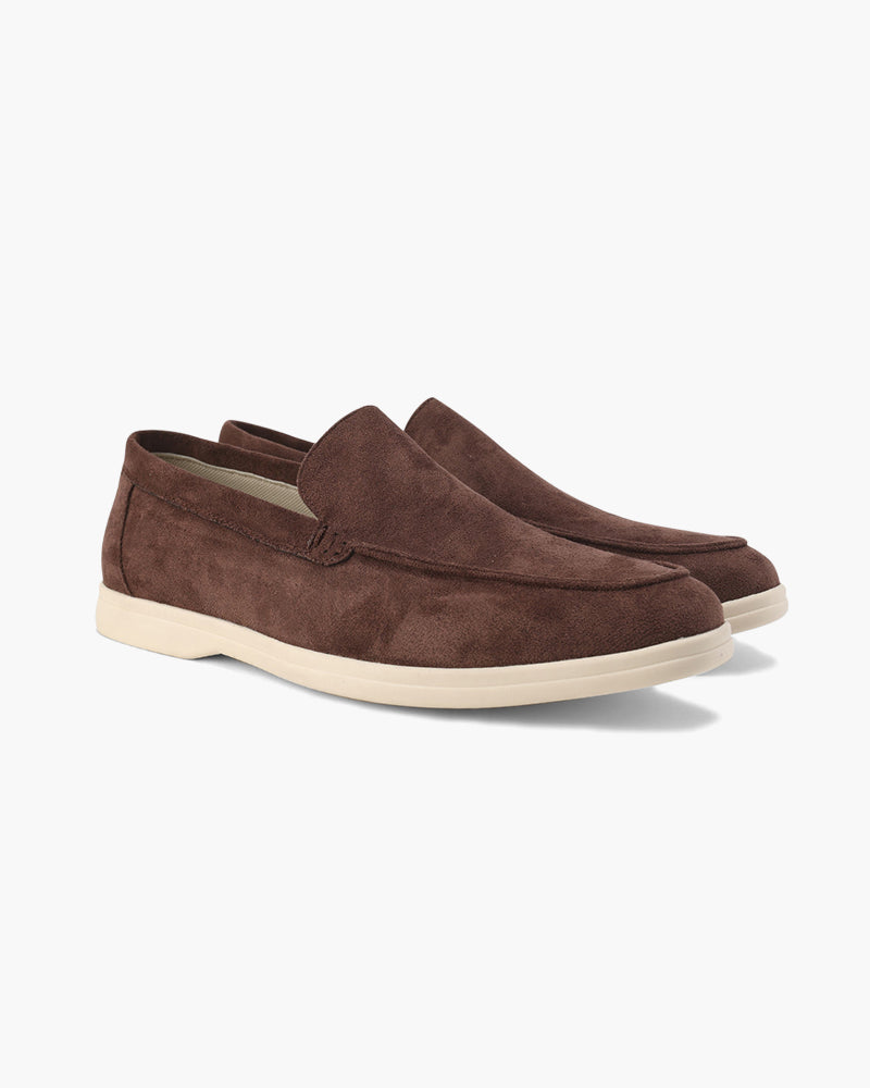 Avora Lyon | Mocassins en cuir suede