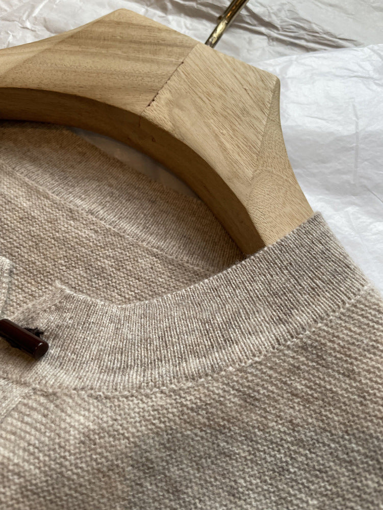 Avora Lyon | Cardigan en laine tricotée de qualité supérieure