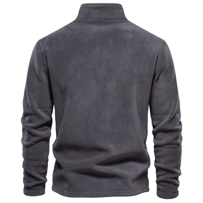 Avora Lyon | Sweat-shirt homme à col montant et demi-zip