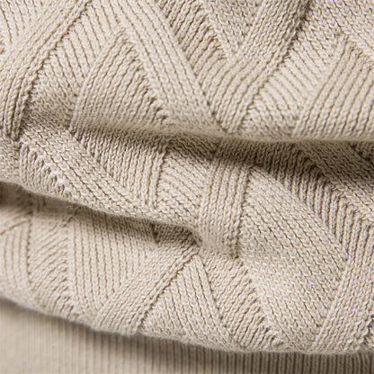 Avora Lyon | Pull homme à motif losanges