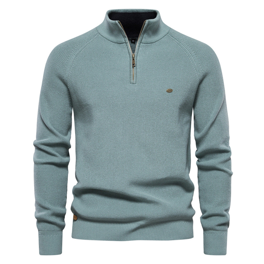 Avora Lyon | Pull homme décontracté et tendance à manches longues avec demi-zip