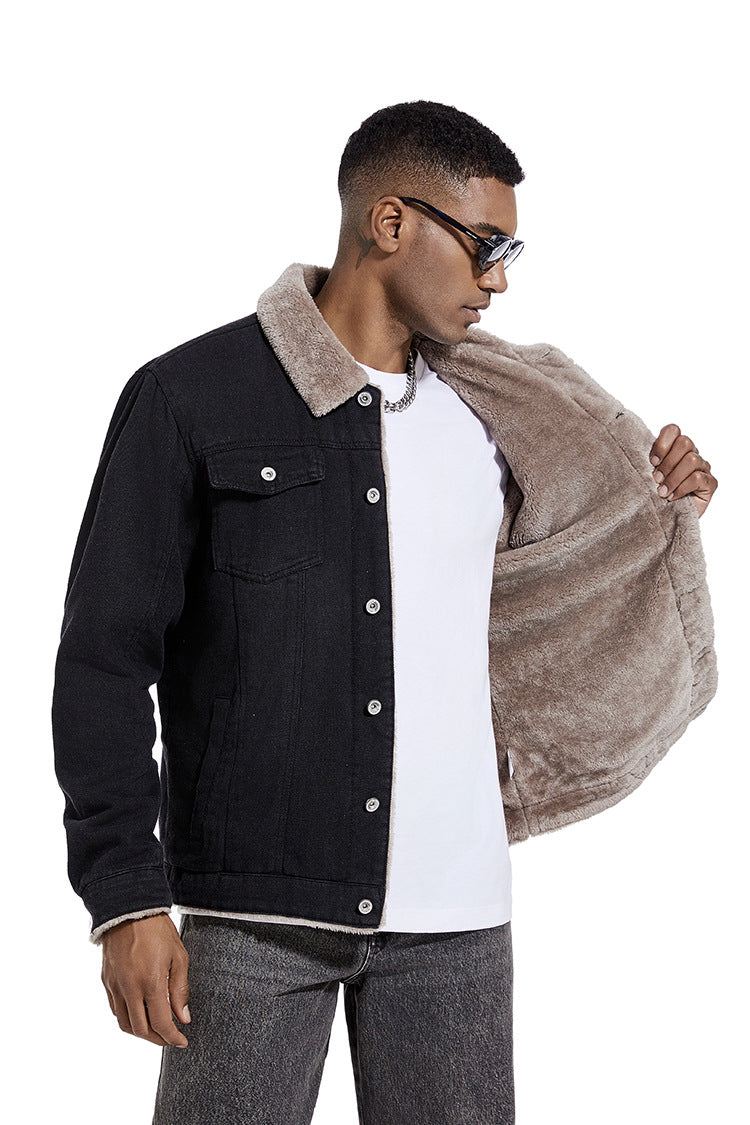 Avora Lyon | Veste en jean doublée en polaire