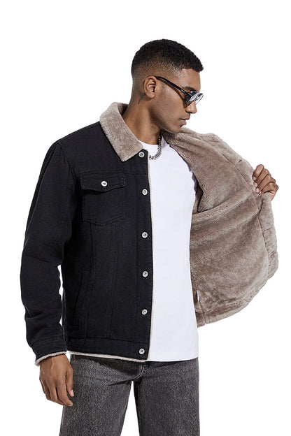 Avora Lyon | Veste en jean doublée en polaire