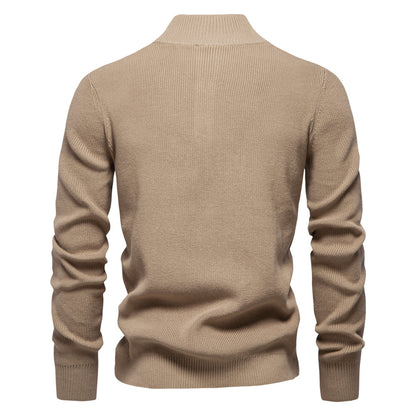 Avora Lyon | Avora Lyon | Pull homme décontracté et tendance à manches longues avec fermeture à bouton