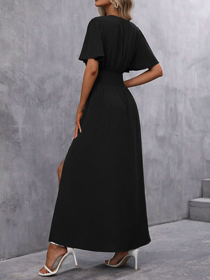 Avora Lyon | Robe longue élégante à manches larges