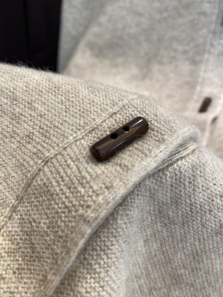 Avora Lyon | Cardigan en laine tricotée de qualité supérieure