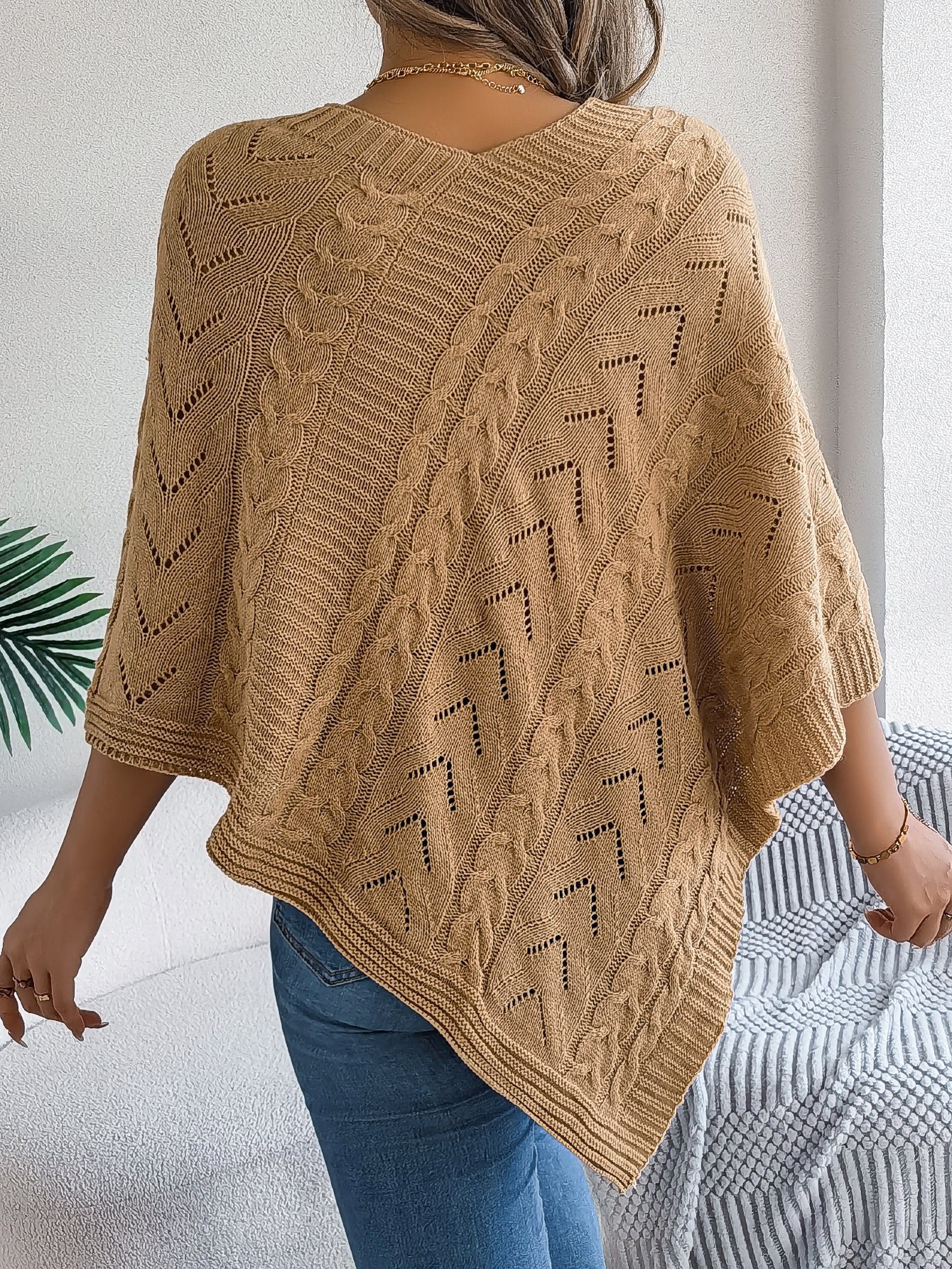 Avora Lyon | Manteau en tricot torsadé