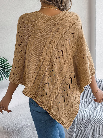 Avora Lyon | Manteau en tricot torsadé