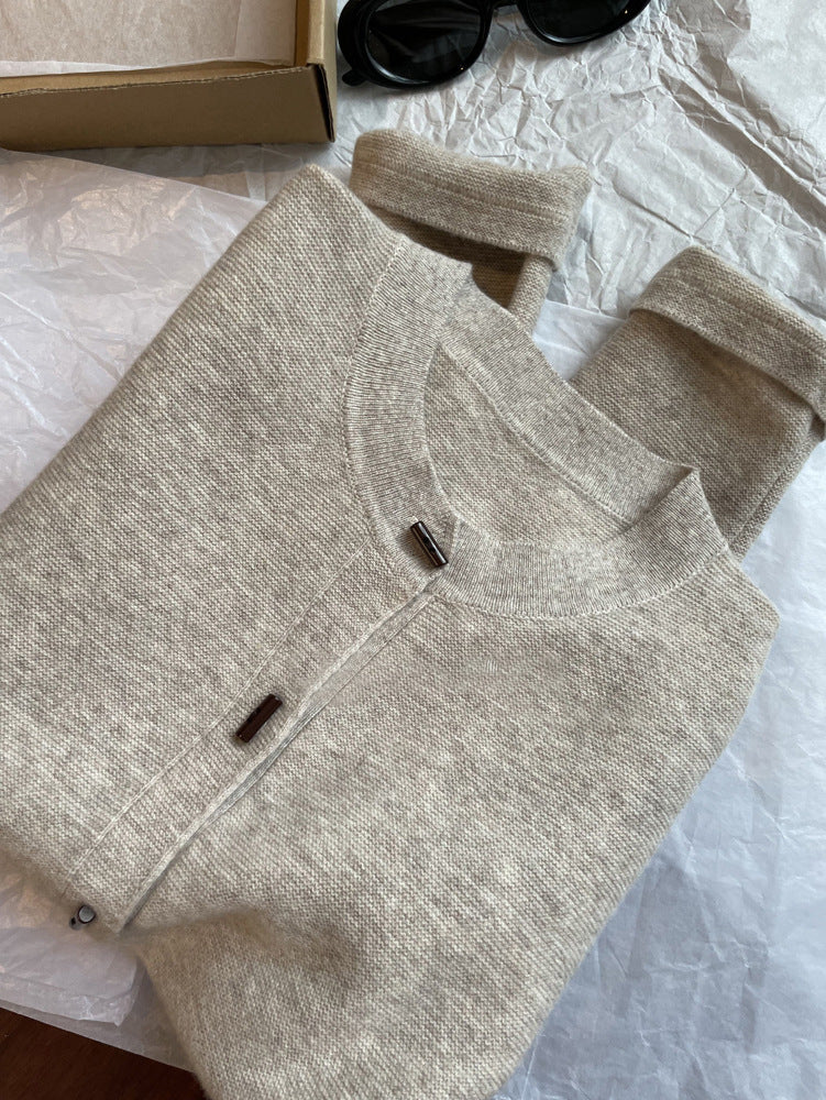 Avora Lyon | Cardigan en laine tricotée de qualité supérieure