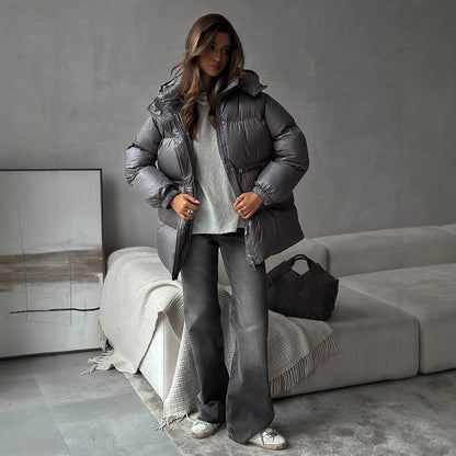 Avora Lyon | Doudoune élégante pour femme avec ceinture