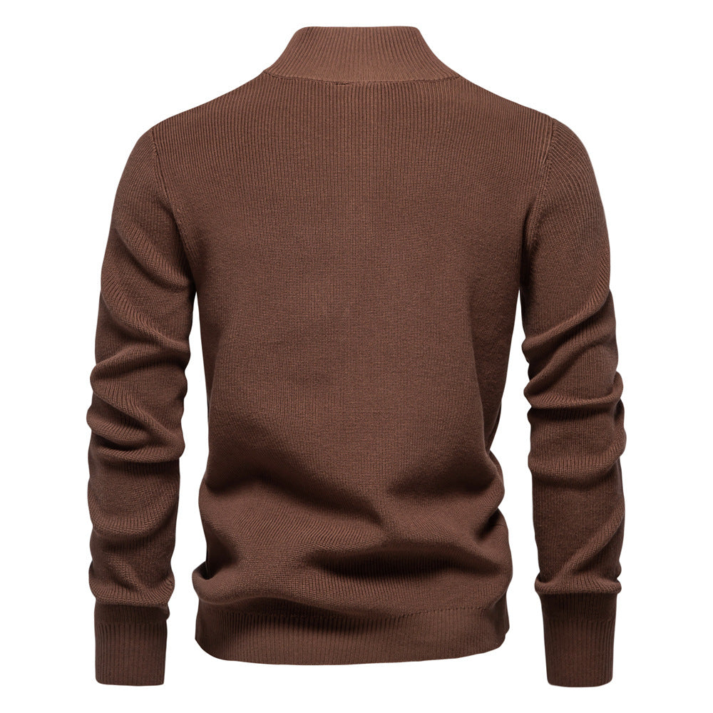Avora Lyon | Avora Lyon | Pull homme décontracté et tendance à manches longues avec fermeture à bouton