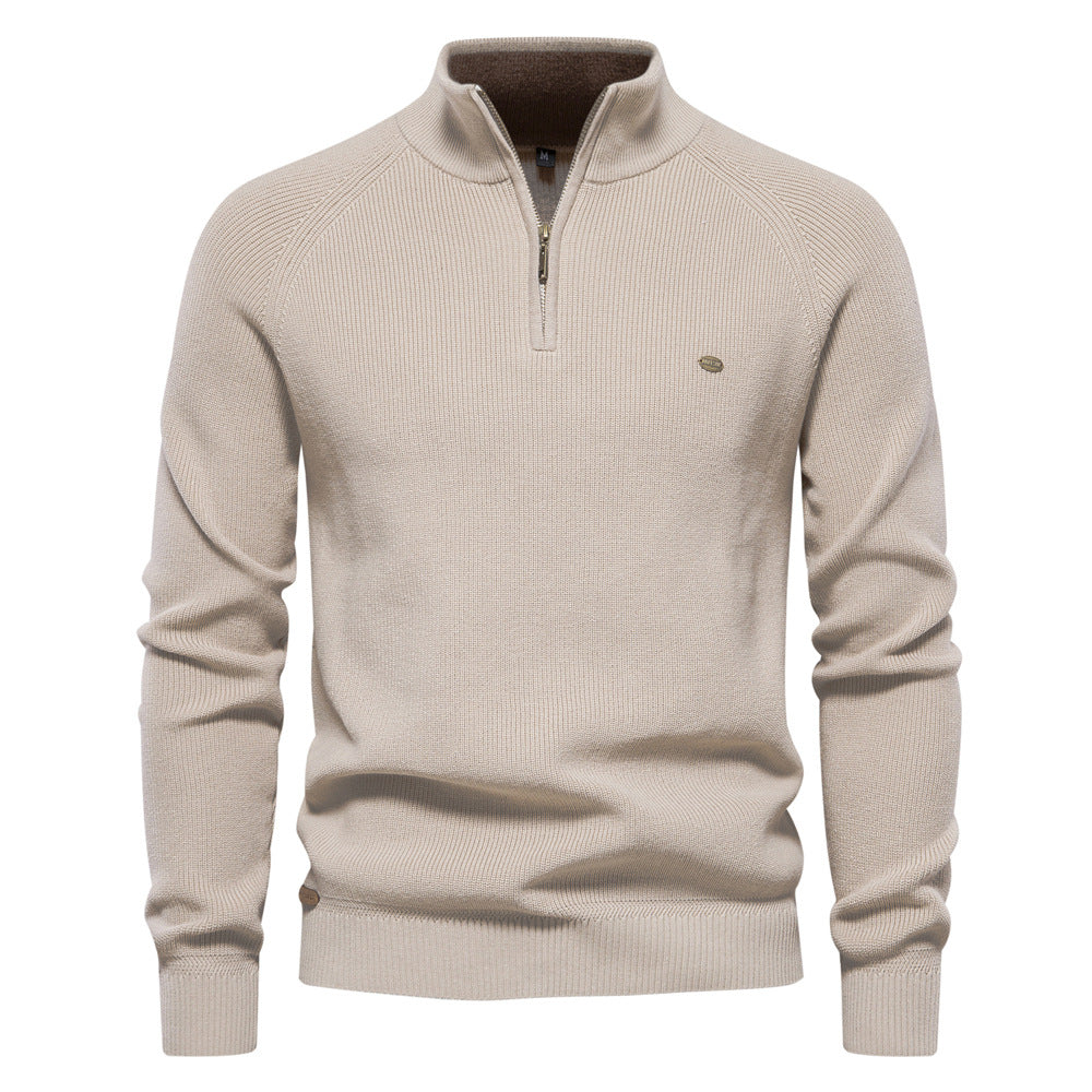 Avora Lyon | Pull homme décontracté et tendance à manches longues avec demi-zip