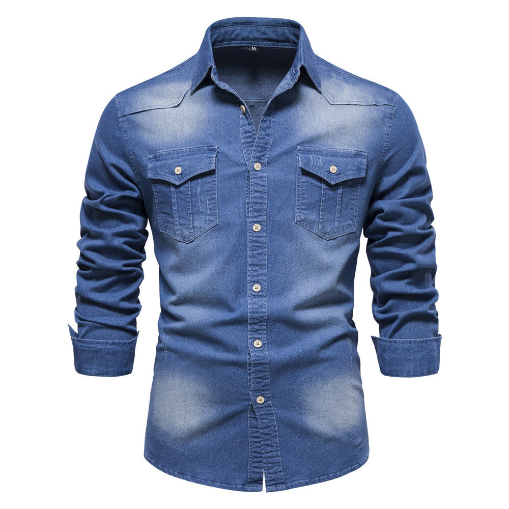 Avora Lyon | Chemisier en jean pour homme