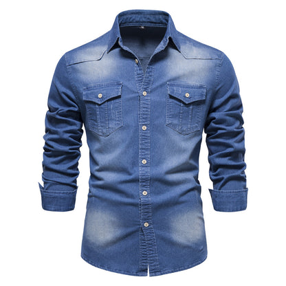 Avora Lyon | Chemisier en jean pour homme