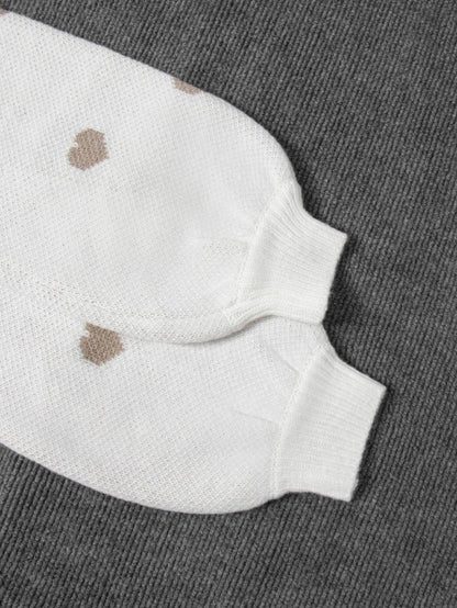 Avora Lyon | pull décontracté à imprimé cœur