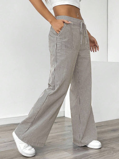 Avora Lyon | Pantalon rayé