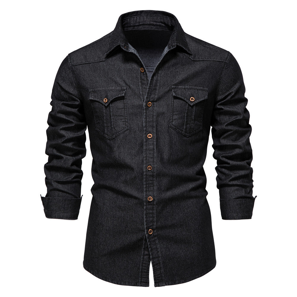 Avora Lyon | Chemisier en jean pour homme