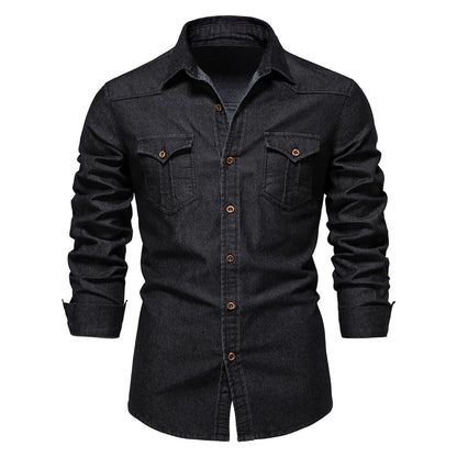 Avora Lyon | Chemisier en jean pour homme