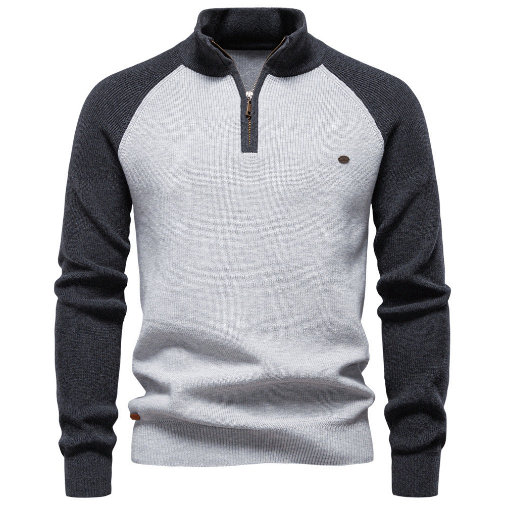 Avora Lyon | Pull homme décontracté et tendance à manches longues avec demi-zip