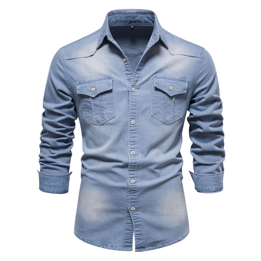 Avora Lyon | Chemisier en jean pour homme