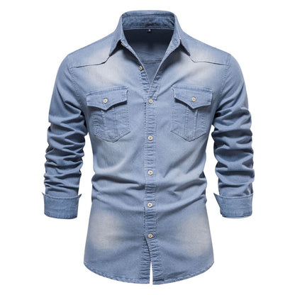 Avora Lyon | Chemisier en jean pour homme
