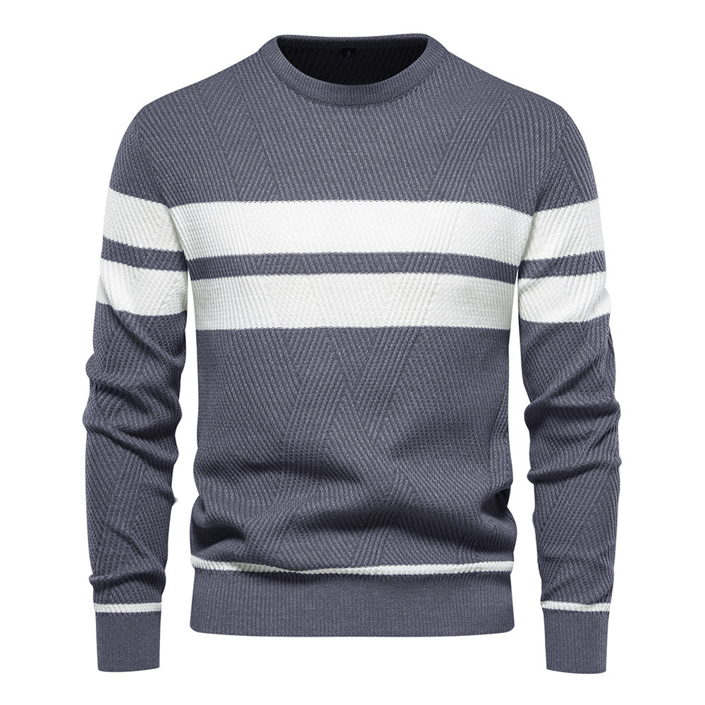 Avora Lyon | Pull rayé décontracté pour hommes