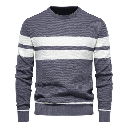 Avora Lyon | Pull rayé décontracté pour hommes