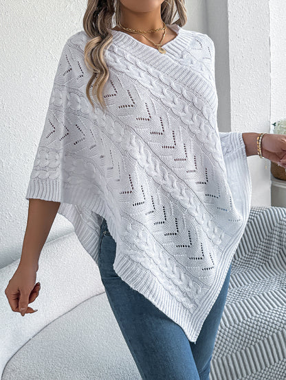 Avora Lyon | Manteau en tricot torsadé