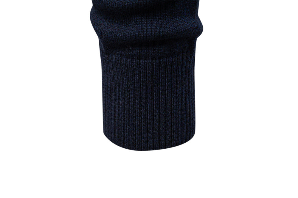 Avora Lyon | Pull zippé pour homme avec détails à rayures