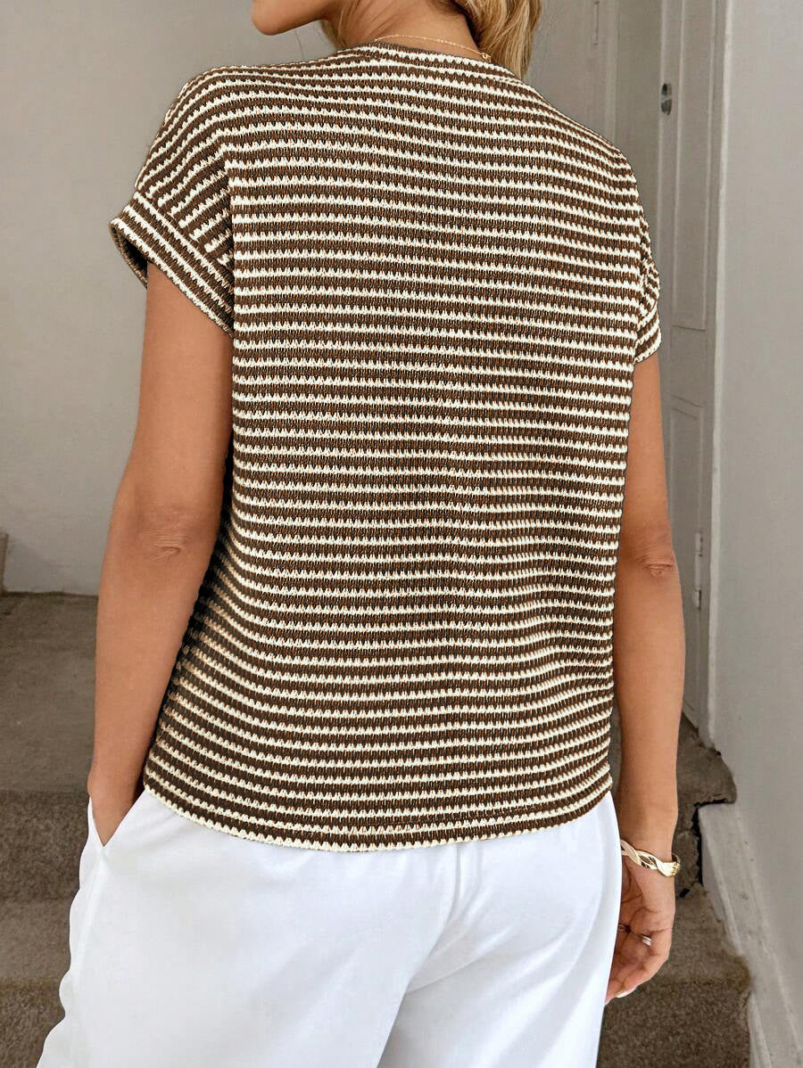 Avora Lyon | T-shirt en maille décontractée
