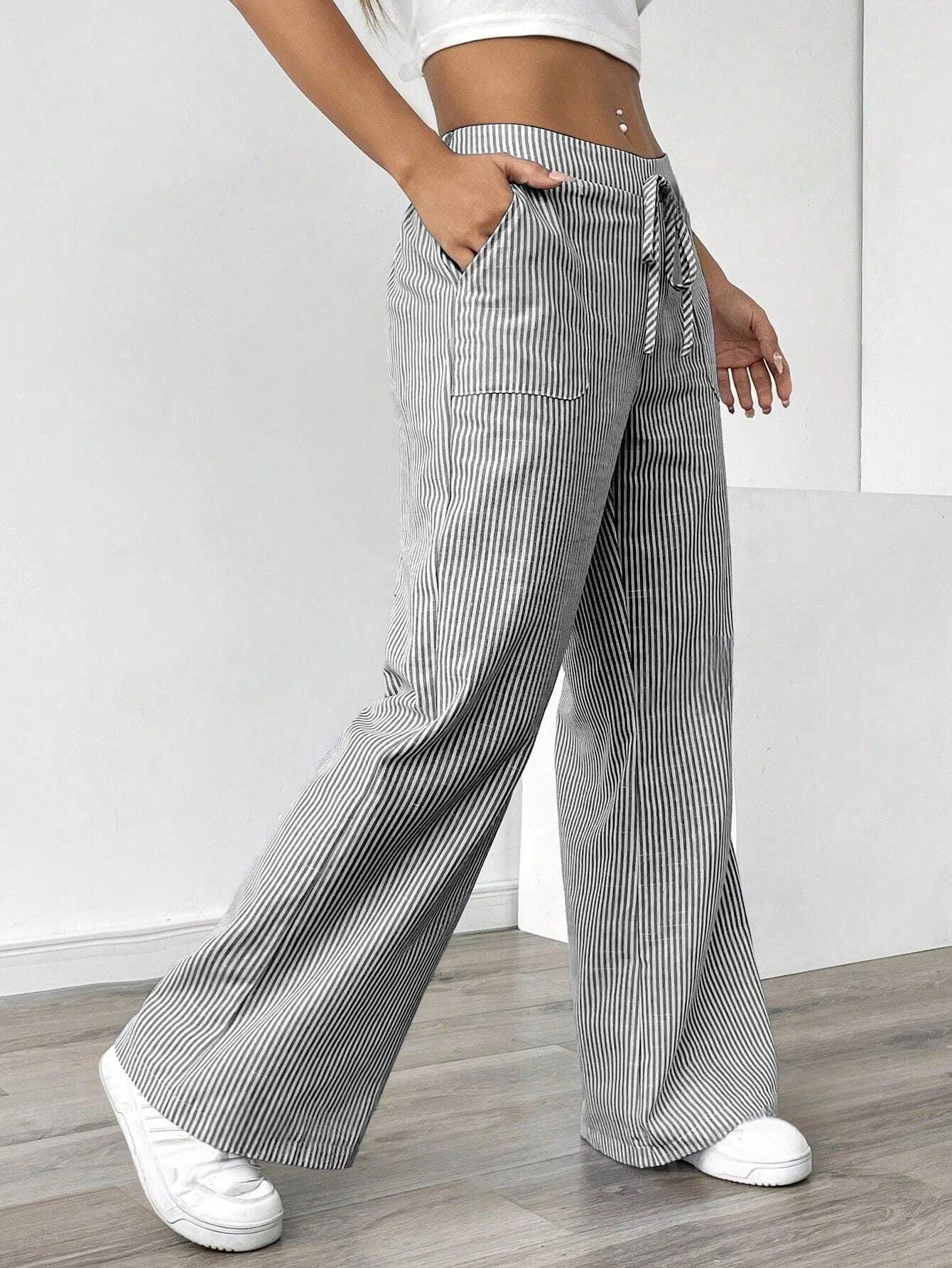 Avora Lyon | Pantalon rayé