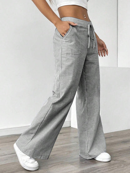 Avora Lyon | Pantalon rayé