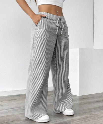 Avora Lyon | Pantalon rayé