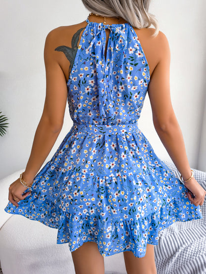 Avora Lyon | Robe décontractée à volants et fleurs