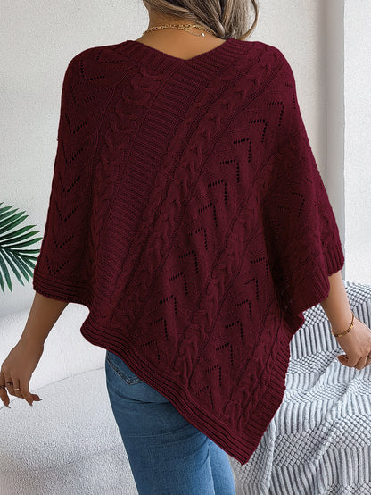Avora Lyon | Manteau en tricot torsadé