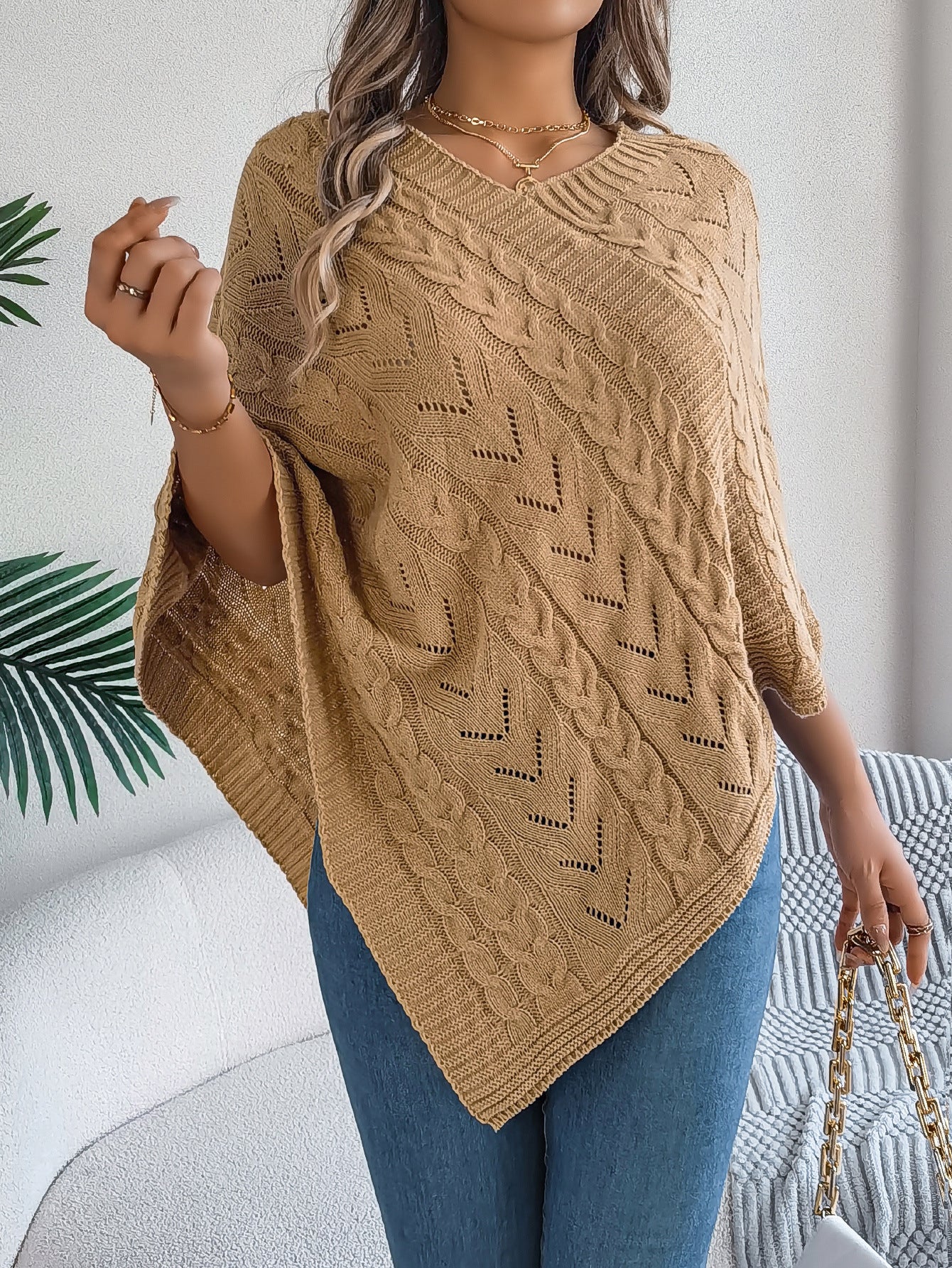 Avora Lyon | Manteau en tricot torsadé