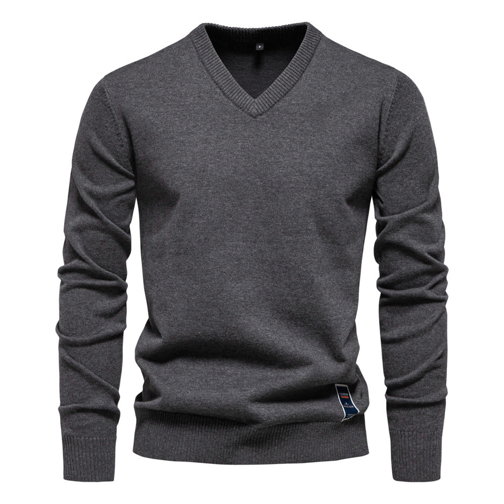 Avora Lyon | Pull tendance pour homme à col en V